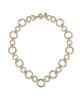 Gabriel & Co. Bujukan Collection Bead and Circle Link Necklace